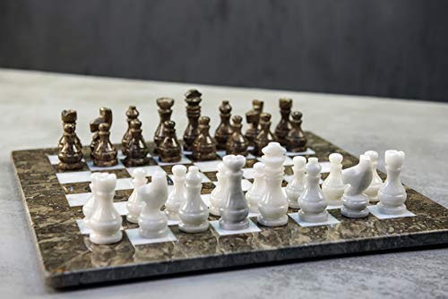 Radicaln Handmade Marble Grey Oceanic White Weighted Popular Play Board Chess Game 세트 성인 - New Tournament 선물 스타일 클래식 Sets Non Othello Backgammon Wooden