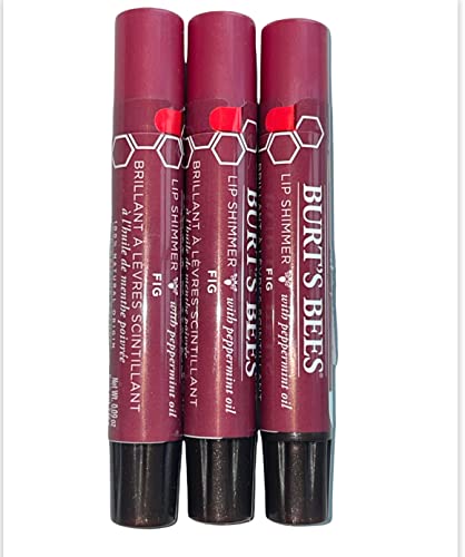 립밥 Burts Bees Lip Shimmer Fig 0.09 oz팩 3