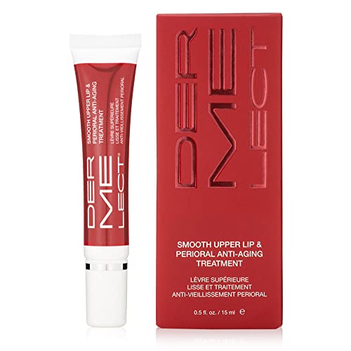 립밥 DERMELECT COSMECEUTICALS Smooth Upper Lip & Perioral Anti-Aging Treatment - Fight Vertical Lines Discoloration 0.5 oz/ 15ml