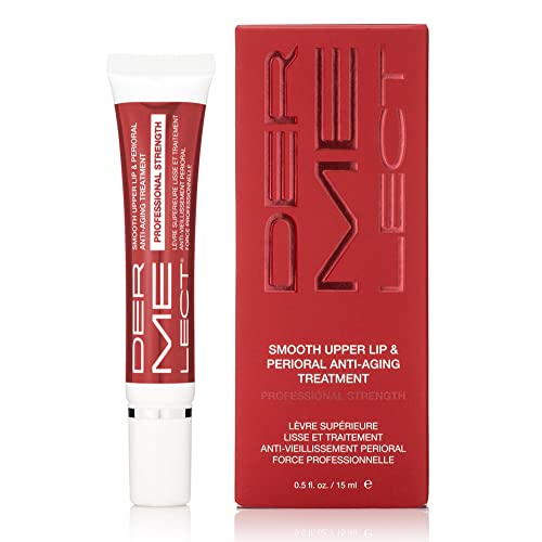 립밥 DERMELECT COSMECEUTICALS Smooth Upper Lip & Perioral Anti-Aging Treatment 프로페셔널 Strength 0.5 oz