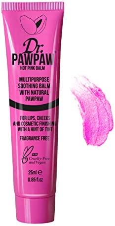 립밥 Dr. PAWPAW Multi-Purpose Balm No Fragrance Lips Skin 헤어 Cuticles Nails Beauty Finishing 25ml Peach Pink 1 Pack