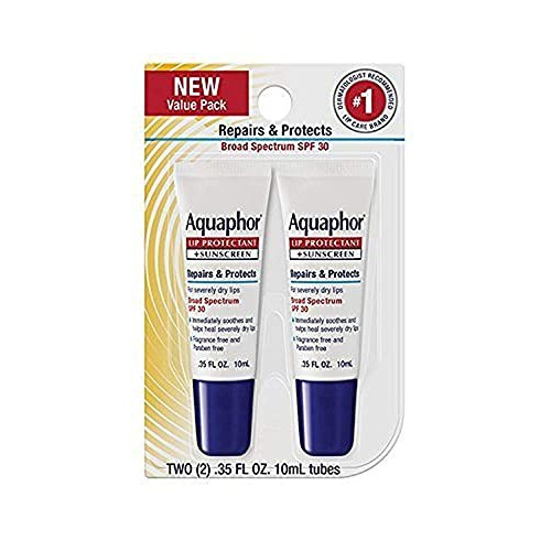 립밥 Aquaphor Lip Repair & Protect Tube Blister Card Dual팩 0.35 Ounce