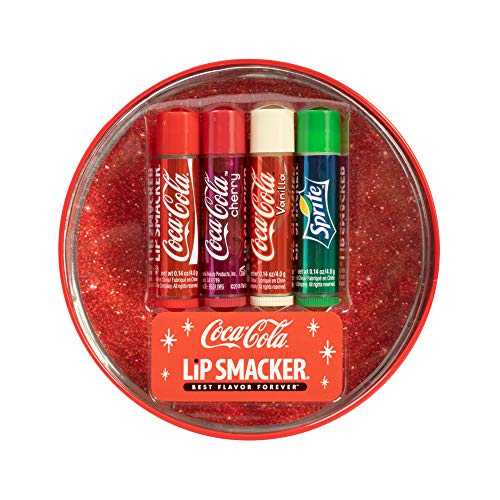 립밥 Limited Edition Holiday Lip Smacker 4 Piece Coke Tin