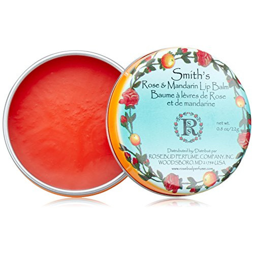 립밥 Rosebud Smiths 립밤 Rose Mandarin 0.8 Ounce