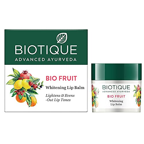 립밥 Biotique Bio Fruit Whitening 립밤 lightens & Evens-Out Lip Tones 12gm