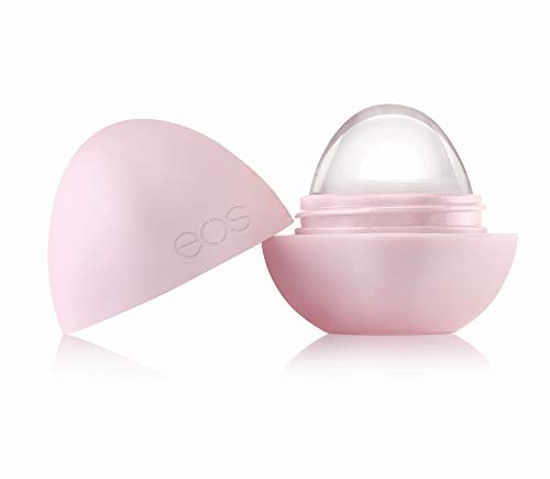 립밥 eos 크리스탈 립밤 Sphere - 히비스커스 Peach 100% Wax-Free 0.25 oz. Packaging May Vary