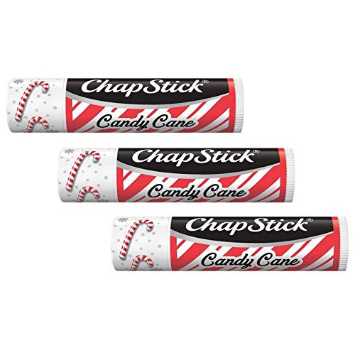ChapStick Candy Cane Pack of 3 - NEW DESIGN