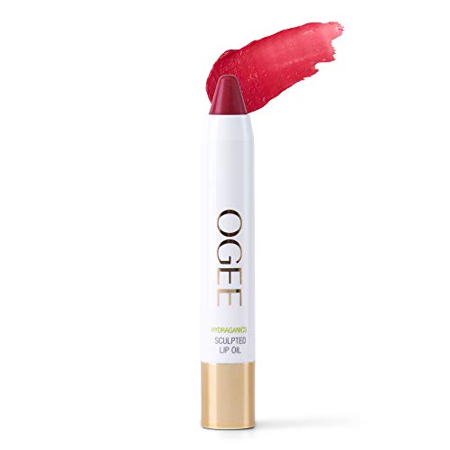 립밥 Ogee Sculpted 립 오일 - Made 100% Organic Coconut Oil Jojoba 비타민 E Best as 립밤 Overnight Lip Treatment