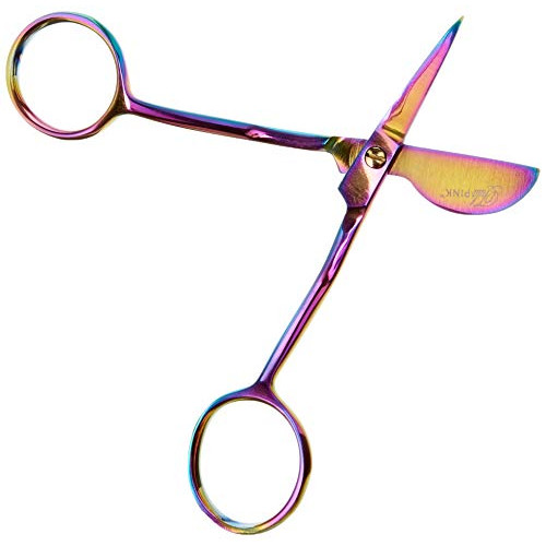 아플리케 가위 Tula Pink Hardware 4 Duckbill Applique scissors Rainbow