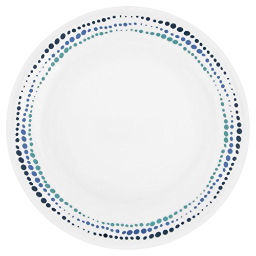 Corelle Livingware Ocean Blues 8.5" Lunch 플레이트 세트 4