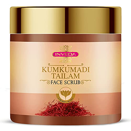 Inveda Kumkumadi Tailam Face Scrub100ml - Beauty Secret