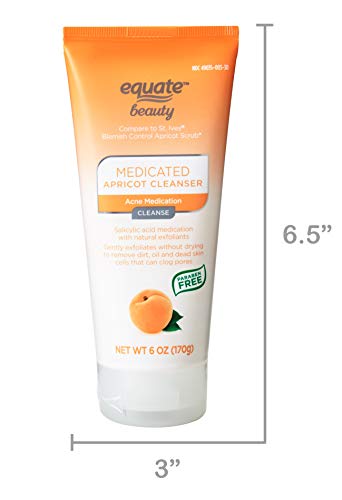 페이스스크럽 Equate Apricot Scrub - Blemish 컨트롤 6 oz