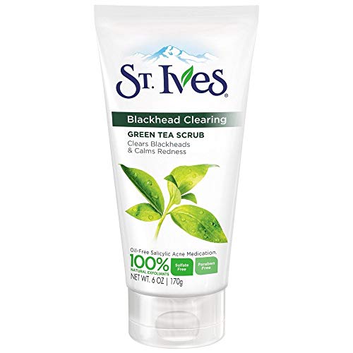 페이스스크럽 St. Ives Blackhead Clearing Face Scrub 그린 Tea 6 ozPack