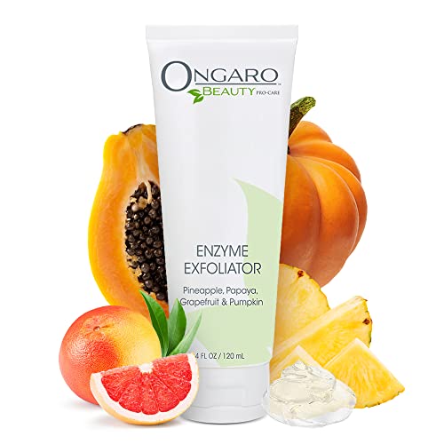 Anti-Aging Enzyme Facial Exfoliator Gentle But Effective Skin Cleanser Face Papaya Pineapple Pumpkin 비타민 C 4 oz