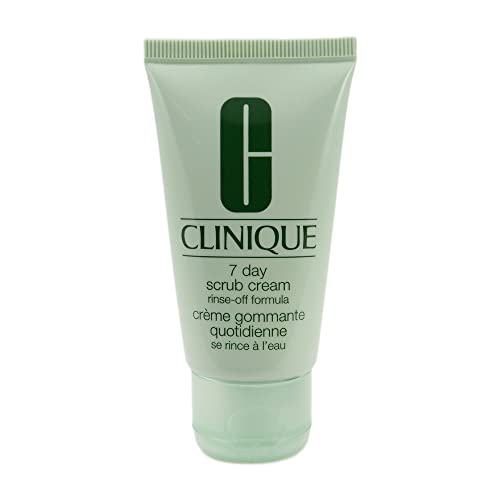 페이스스크럽 Clinique 7 Day Scrub Cream Rinse Off Formula 남녀공용 3.4 Ounce