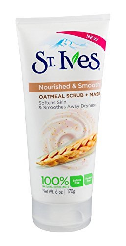 페이스스크럽 St Ives Facial Scrub Oatm Size 6.0z Oatmeal