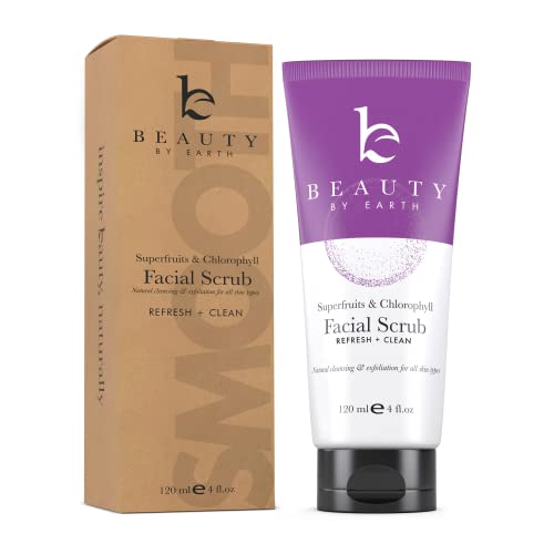 Exfoliating Face Scrub & Exfoliating Face Wash (2 in 1) - Face Exfoliator Scrub, Microdermabrasion Facial Scrub, Exfoliating Scrub in Natural Face Wash Base, Facial Exfoliator, Exfoliante Para La Carau2026