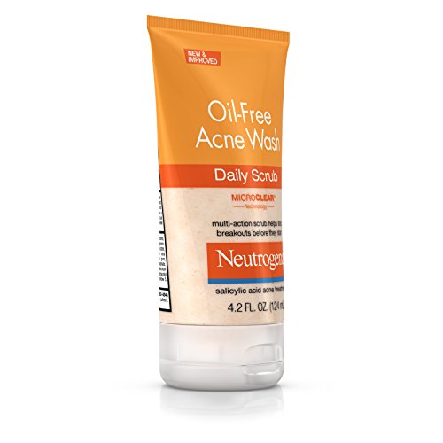Neutrogena Oil-Free Acne Wash Daily Scrub, 4.2 Fluid Ounce