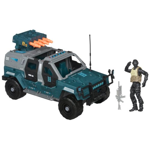 밀리터리 피규어 G.I. Joe Retaliation Ninja Combat Cruiser Vehicle Night Fox Figure