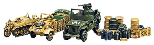 밀리터리 피규어 Academy Light Vehicles Allied Axis During WWII Model Kit