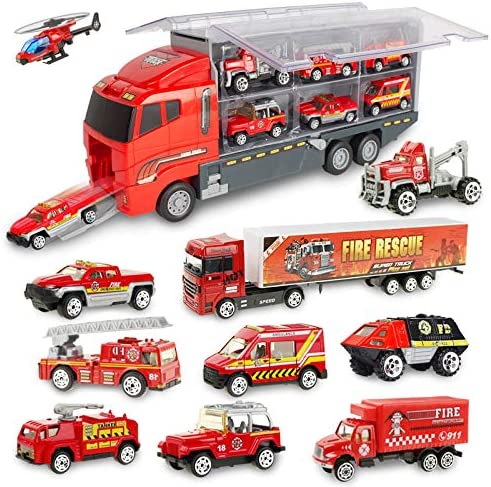 밀리터리 피규어 Jenilily 아미 토이 Cars 소년 Tank Military Truck Vehicle 미니 Car Carrier 세트 그린 11 1
