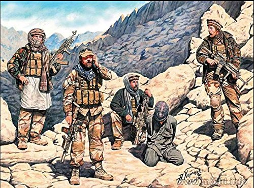밀리터리 피규어 US Special Forces Taliban Prisoner Present day 5fig. 1/35 Master Box 35163