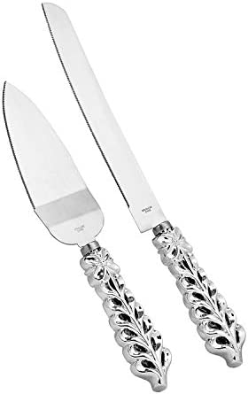 케이크서버 SHINY 골드 BOTANICAL 컬렉션 스테인레스 스틸 CAKE SERVER & KNIFE SET