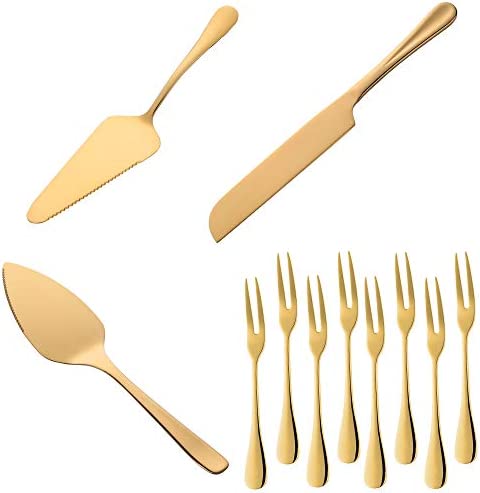 케이크서버 Cake Server SetSilver 18/8 （304） 스테인레스 스틸 ShovelCake Knife&Dessert Fork/Cake Cutting Sets WeddingAnniversaryParty Supplies BUY THINGS &hellip