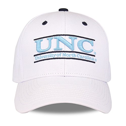 야구모자 NCAA North Carolina Tar Heels 남녀공용 Game bar 디자인 Hat White Adjustable