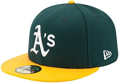 야구모자 New Era Mens 5950 Fitted Oakland Athletics Home Cap