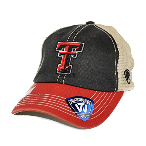야구모자 Top World NCAA Relaxed Fit 조절되는 Mesh Offroad Hat Team Color Alt Icon