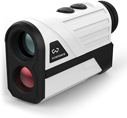 골프거리측정기 Wosports 골프 Rangefinder 650 Yards Laser Distance Finder 슬로프 Flag-Lock Vibration Distance/Speed/Angle Measurement Upgraded Battery Cover