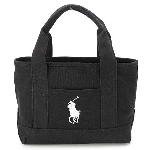 폴로 랄프 로렌 토트백 POLO RALPH LAUREN SCHOOL TOTE SM 2 레이디스 백 코튼 캔버스 S사이즈