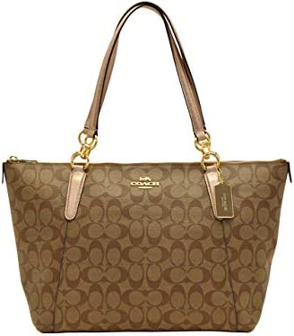 코치 COACH 백 토트백 시그네쳐 AVA TOTE F58318 A4수납가 아울렛