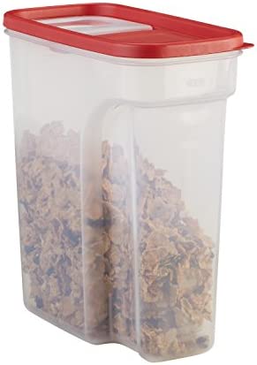 Rubbermaid 1856059 Modular Food Lids Space Saving Plastic Storage Containers 18- 컵 Clear