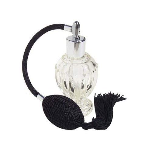 향수병 분무기 Vintage 스타일 Refillable Empty Glass 향수 Bottle 매트 Bulb Tassel 스프레이 Atomizer 1.64 Oz