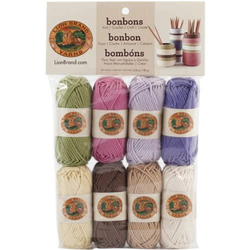 뜨개실 Lion Brand Yarn Bonbons 680 Crayons