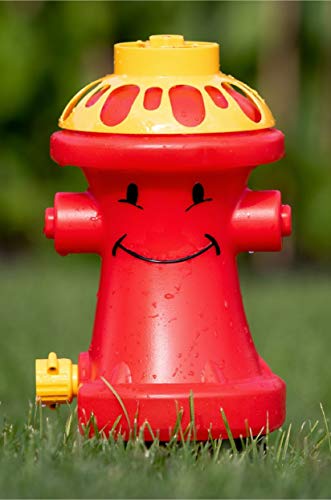 집콕 물놀이 스프링클러 매트 Mattys 토이 Stop Henry Hydrant Water Sprinkler 어린이 Attaches Standard Garden Hose & Sprays Up 10 Feet High 16 Wide Measures 10.75"