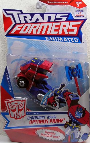 트랜스포머 애니메이션 이 텟토 옵티머스 프라임 OPRIMUS PRIME 디럭스 클래스 TRANSFORMER ANIMATED US판피규어【병행수입】