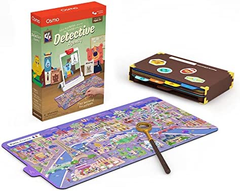 Osmo - Detective Agency Ages 5-12 Solve Global Mysteries iPad Fire Tablet Base Required