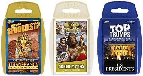 Harry Potter 3-5 Top Trumps Card Game Bundle