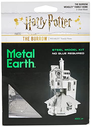 Fascinations 메탈 Earth Harry Potter Burrow 3D Model Kit