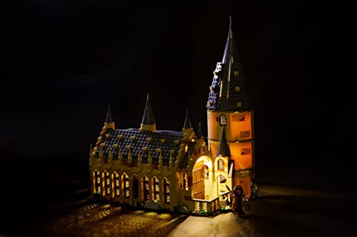 Brick Loot LED Lighting Kit 레고 Harry Potter Hogwarts Great Hall - 75954 세트 NOT Included