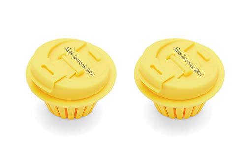 Jarware Alexs Lemonade Stand Fruit Infusion Drink Lid Regular-Mouth Yellow