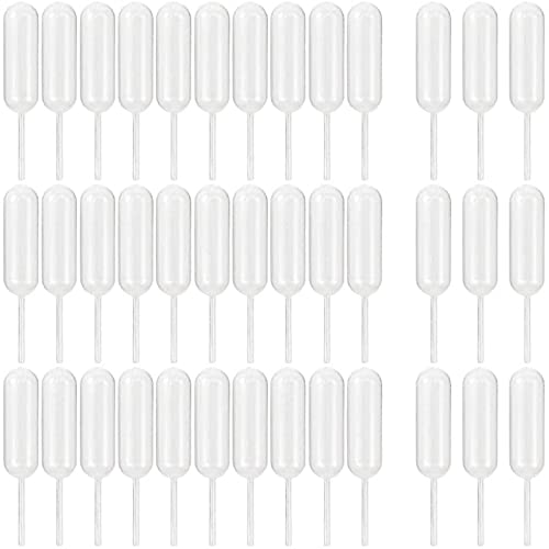 TOMNK 120pcs 4ml Plastic Cupcake Pipettes Squeeze Dropper 리퀴드 Infuser Transfer Cupcakes Strawberries