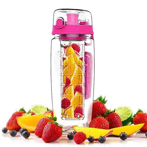 과일물 마시고 예뻐져요 인퓨저 보틀 Fruit Infuser Water Bottle 32OZ