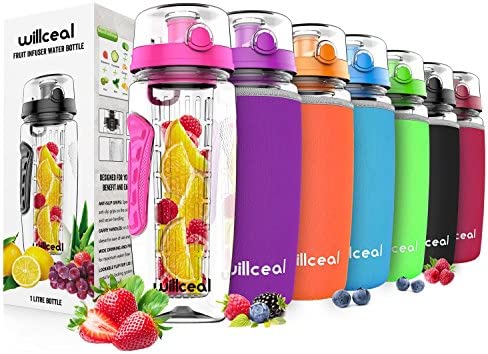 과일물 마시고 예뻐져요 인퓨저 보틀 색상 택1 Fruit Infuser Water Bottle 32oz