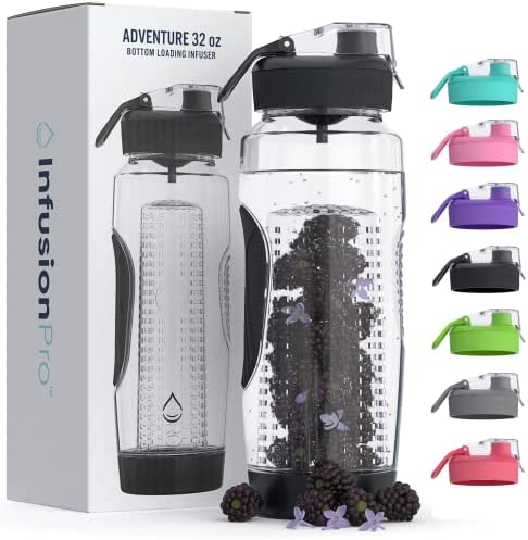 과일물 마시고 예뻐져요 인퓨저 보틀 색상 택1  Infusion Pro 32 oz. Fruit Water Bottle Infuser