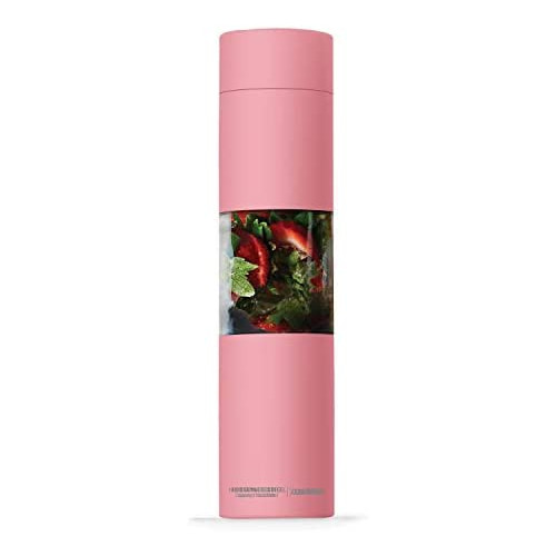 과일물 마시고 예뻐져요 인퓨저 보틀 색상 택1 Stainless Steel Fruit Infuser Slim and Classy Water Bottle 16 Ounce