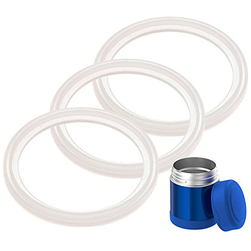 3팩 써모스 TM Food Jar 10oz FUNtainer -Compatible Gaskets/O-Rings/Seals Impresa Products - BPA-/Phthalate-/Latex-Free Replacement Container